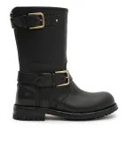 Dolce&Gabbana Ботинки байкерские из кожи - Артикул: CT1081-AW352