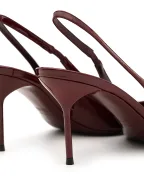 Paris Texas Туфлі-слінгбеки Lidia з лакованої шкіри - Артикул: PX1635-XVN01