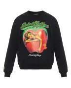 Dolce&Gabbana Свитшот с принтом и вышивкой - Артикул: G9AHSZ-G7PHG