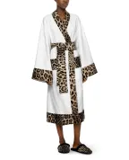 Dolce&Gabbana Халат з махрової бавовни - Артикул: TCF010-TCAGO