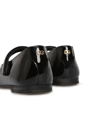 Dolce&Gabbana Дитячі лакові балетки - Артикул: D10699-A1328-S-