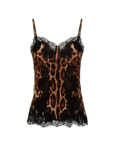 Dolce&Gabbana Шелковый топ - Артикул: F72K9T-FSAXY