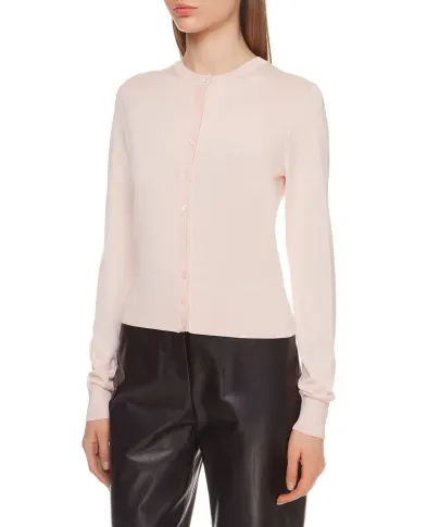 Dolce&Gabbana Шовковий кардиган - Артикул: FX842T-JASMX