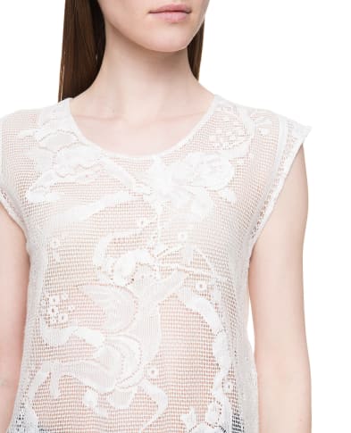 Dolce&Gabbana Кружевной топ - Артикул: F73E8Z-HHMBD