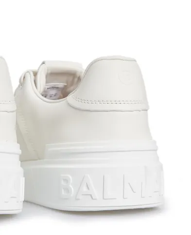 Balmain Кожаные сникеры B-Court - Артикул: AM1VI288LVTR