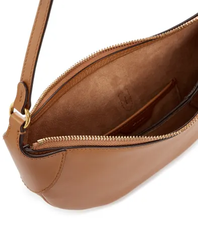 Polo Ralph Lauren Кожаная сумка Polo ID Shoulder Bag Mini - Артикул: 428871248003