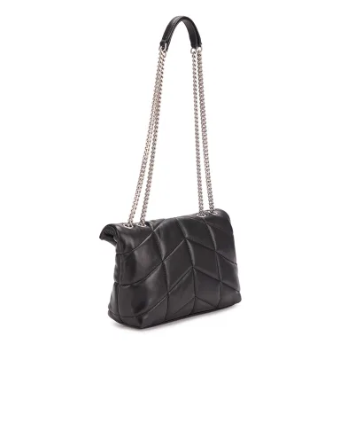 Saint Laurent Кожаная сумка Loulou Puffer Toy - Артикул: 759337-1EL00