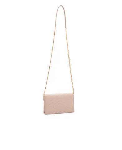 Saint Laurent Кожаная сумка Cassandre Chain Wallet - Артикул: 742920-BOW01