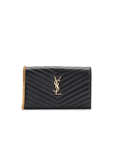 Saint Laurent Кожанная сумка Cassandre - Артикул: 377828-AAA44