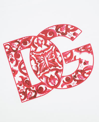 Dolce&Gabbana Дитяча трикотажна футболка - Артикул: L5JTHW-G7KXQ-B