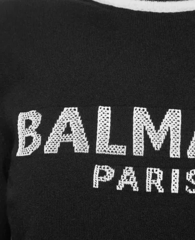 Balmain Шерстяной джемпер - Артикул: WF1KA000K225