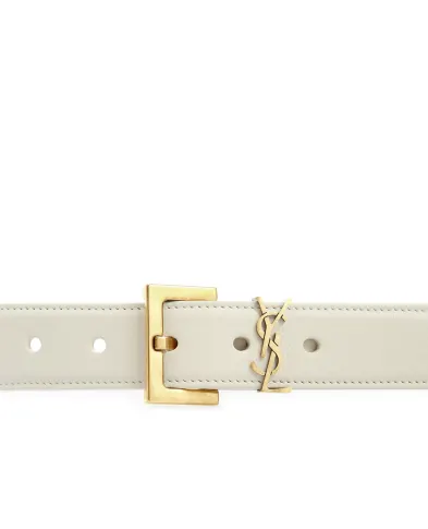 Saint Laurent Кожаный ремень - Артикул: 634437-BOO0W