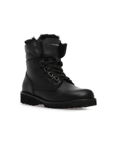 Dolce&Gabbana Детские кожаные ботинки - Артикул: DA0731-AA163-M-