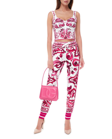 Dolce&Gabbana Кожаная сумка DG Logo - Артикул: BB7516-AW576