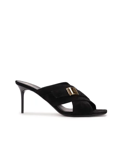 Balmain Мюли Uma - Артикул: CN1UR978LCMK