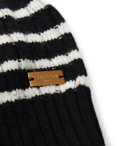 Balmain Кашемировая шапка - Артикул: BF1XC030KE84