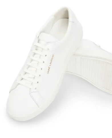 Saint Laurent Кожаные сникеры Andy - Артикул: 606831-0M500