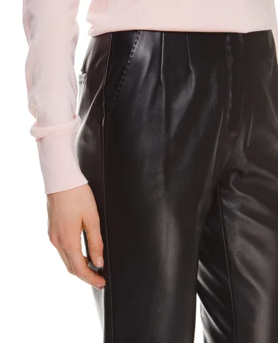 Dolce&Gabbana Кожаные брюки - Артикул: FTBYFL-HULJ8