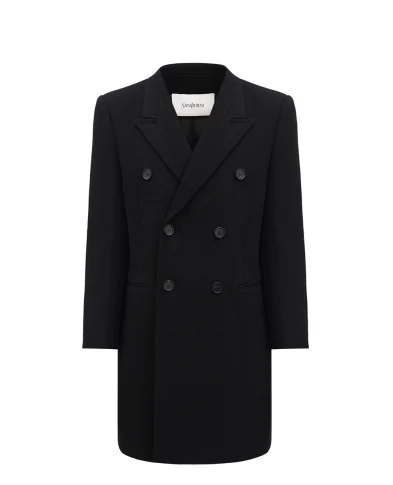 Saint Laurent Пальто - Артикул: 758054-Y177W