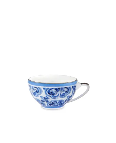 Dolce&Gabbana Кавова чашка з блюдцем з порцеляни - Артикул: TC0100-TCA88