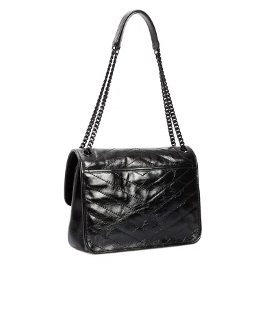 Saint Laurent Шкіряна сумка Niki Medium - Артикул: 633184-0EN08