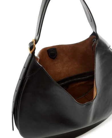 Polo Ralph Lauren Кожаная сумка Polo ID Shoulder Bag Large - Артикул: 428867518001