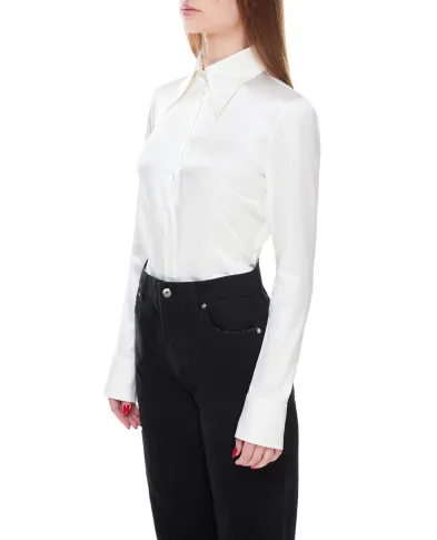 Dolce&Gabbana Шелковое боди - Артикул: F775BT-FURAG