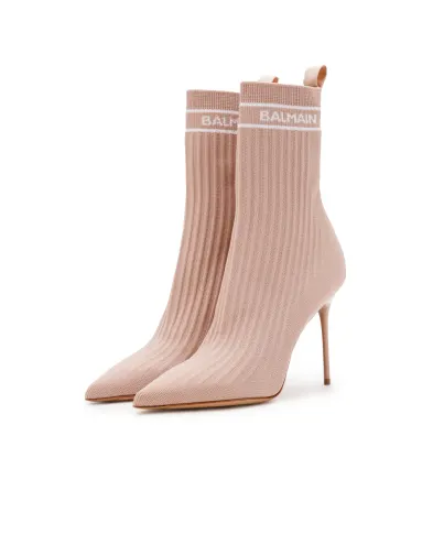 Balmain Ботильоны Ankle Boot Skye - Артикул: CN1TA641TSKT-s