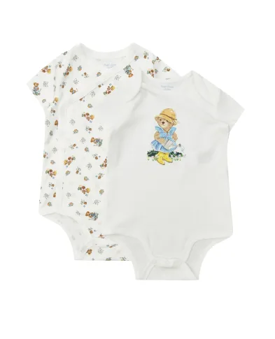 Polo Ralph Lauren Дитячий боді Polo Bear (2 шт) - Артикул: 310900319001