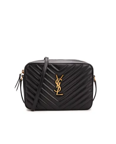 Saint Laurent Кожаная сумка Lou Camera Bag - Артикул: 761554-DV707