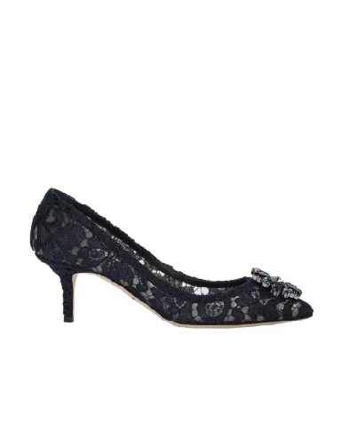 Dolce&Gabbana Кружевные лодочки Rainbow Lace - Артикул: CD0066-AL198