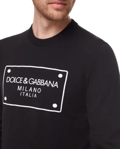 Dolce&Gabbana Шерстяной джемпер - Артикул: GXJ79Z-JBVQ4