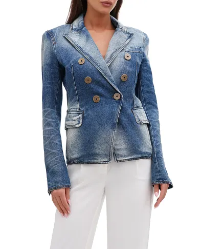 Balmain Джинсовый жакет - Артикул: BF1SG170DD64