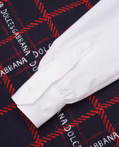 Dolce&Gabbana Детское хлопковое платье - Артикул: L53DL8-G7JI6-B
