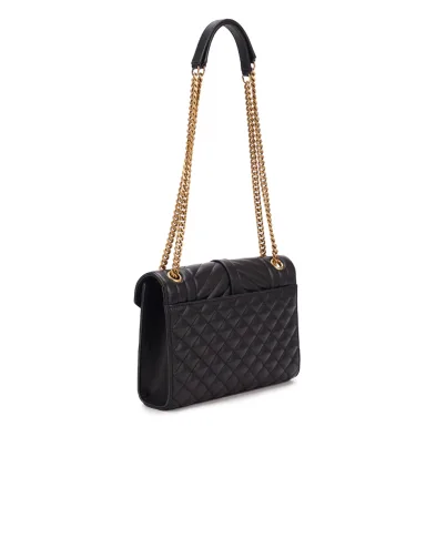 Saint Laurent Кожаная сумка Envelope Medium - Артикул: 600185-AACT7