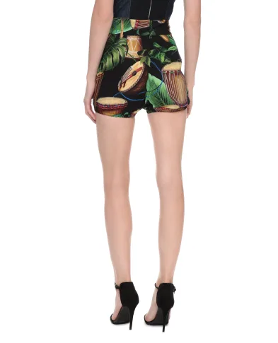 Dolce&Gabbana Шелковые шорты - Артикул: FTBUNT-IS1D2