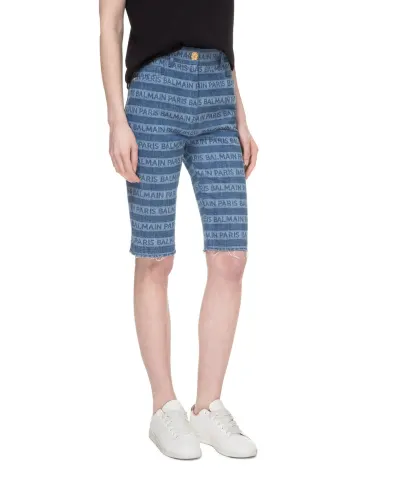 Balmain Джинсовые шорты - Артикул: RF15268D036