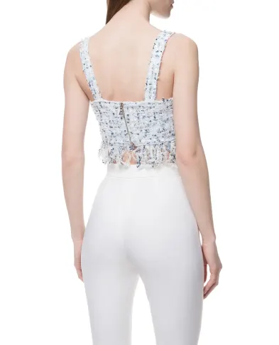 Balmain Твидовый топ - Артикул: SF20036K498