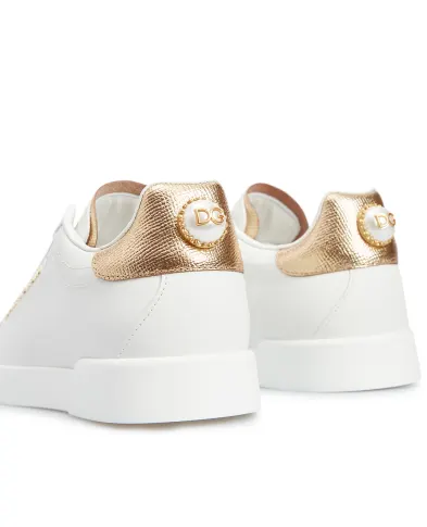 Dolce&Gabbana Кожаные сникеры Portofino - Артикул: CK1602-AN298