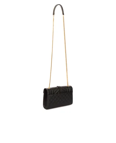 Saint Laurent Кожаная сумка Envelope Small - Артикул: 600195-BOW91