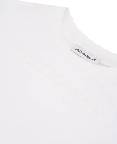 Dolce&Gabbana Детская футболка - Артикул: L5JTNJ-G7NXR-B