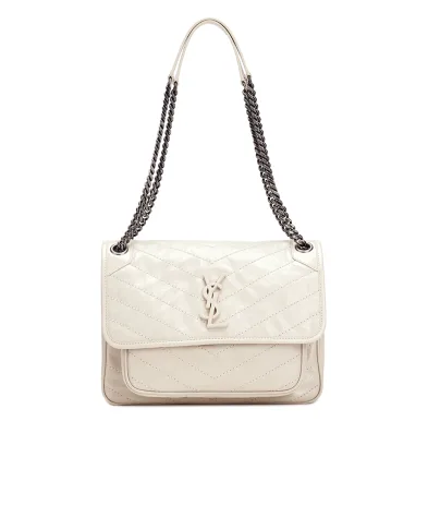 Saint Laurent Кожаная сумка Niki Medium - Артикул: 633158-0EN04