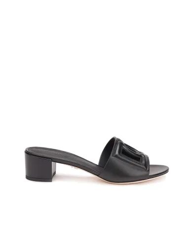 Dolce&Gabbana Кожаные мюли - Артикул: CR1139-AY329