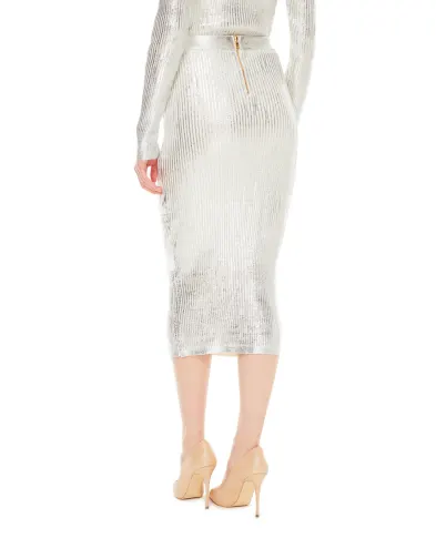 Balmain Шерстяная юбка - Артикул: WF0LD016K314