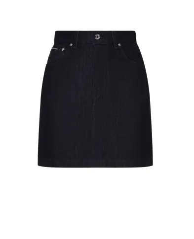 Dolce&Gabbana Джинсовая юбка - Артикул: F4BY4D-G8DA5