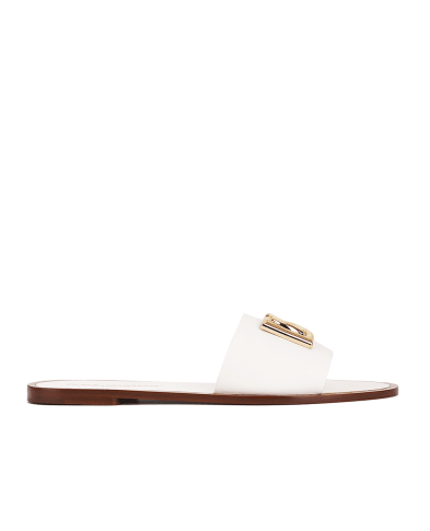 Dolce&Gabbana Кожаные мюли - Артикул: CQ0619-AW576
