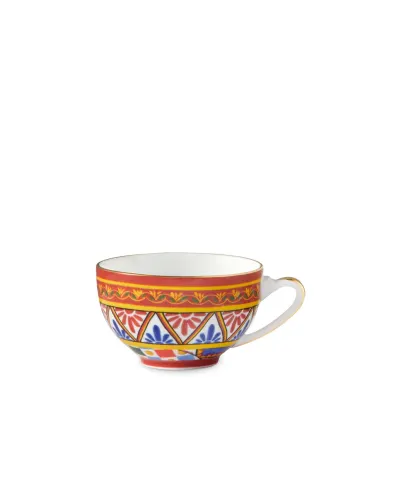 Dolce&Gabbana Чайная чашка с блюдцем из фарфора - Артикул: TC0102-TCA24