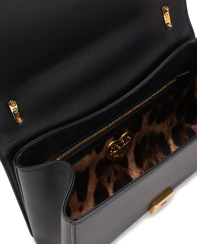 Dolce&Gabbana Кожаная сумка Devotion Medium - Артикул: BB7158-AW437