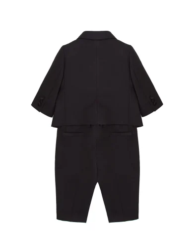Dolce&Gabbana Детский шерстяной костюм (пиджак, брюки) - Артикул: L11U49-FUBBG
