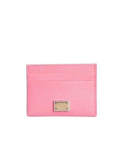 Dolce&Gabbana Кожаная визитница - Артикул: BI0330-A1001